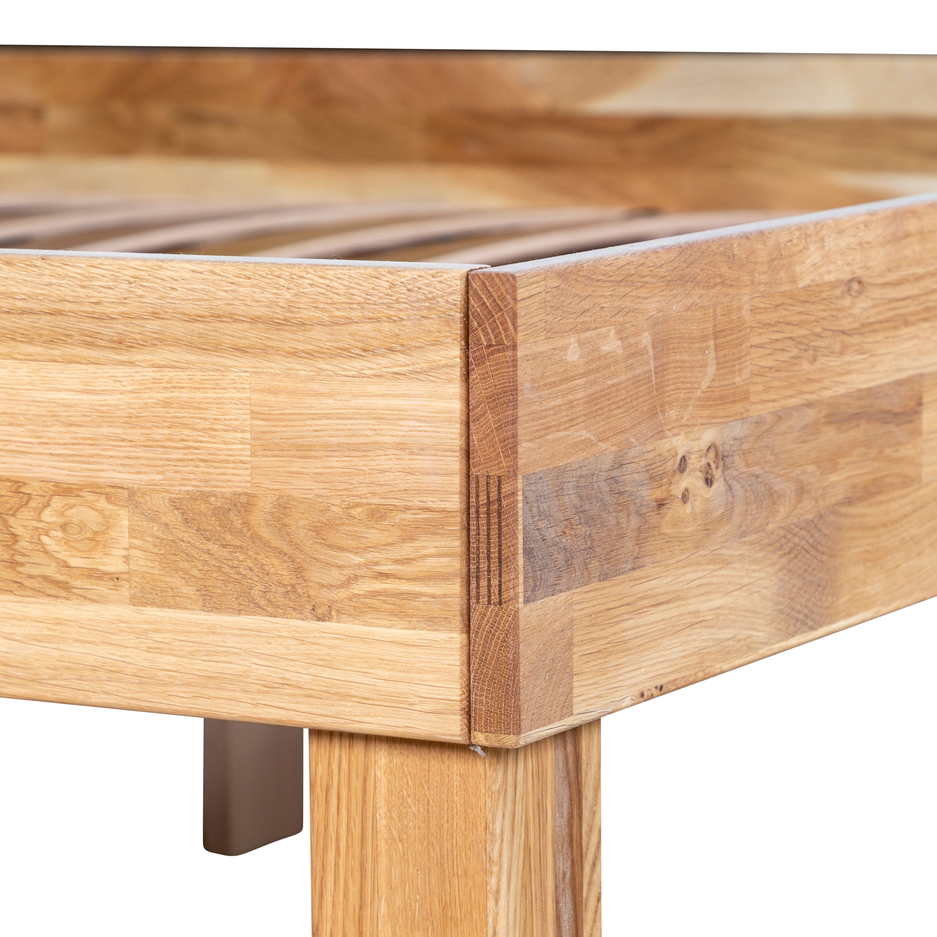 by fonQ Lix Bedframe 140 x 200 cm - Eiken