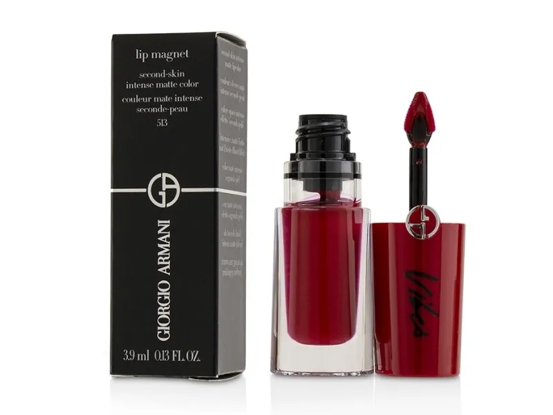Giorgio Armani Giorgio Armani, Lip Magnet, Flydende læbestift, 513, Magenta, 3.9 ml Til kvinder