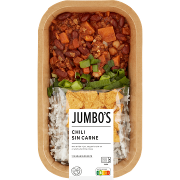 Jumbo's Verse Maaltijd Chili Sin Carne 450 g