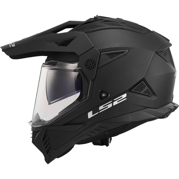 LS2 - Casque MX702 Pioneer II Solid Noir Mat