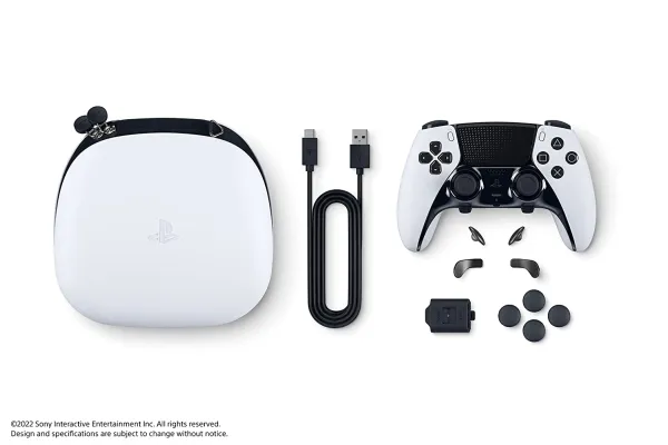 Sony | DualSense Edge™ - Gamepad - trådløs - Bluetooth - for Sony Playstation® 5 | White