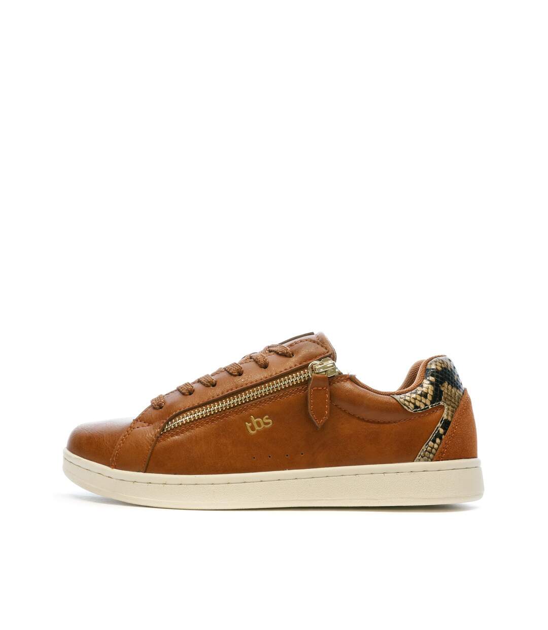 Baskets Marron Femme TBS Zip