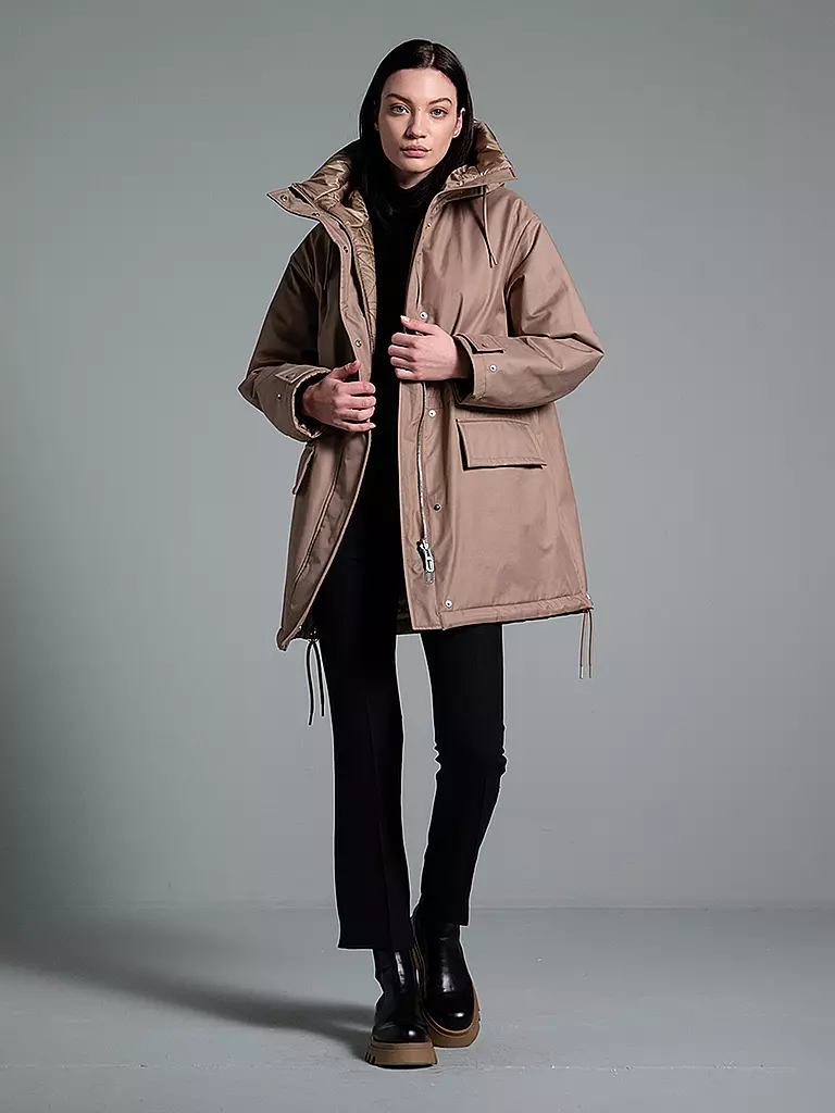 DUNO Parka 3in1 Reversible beige