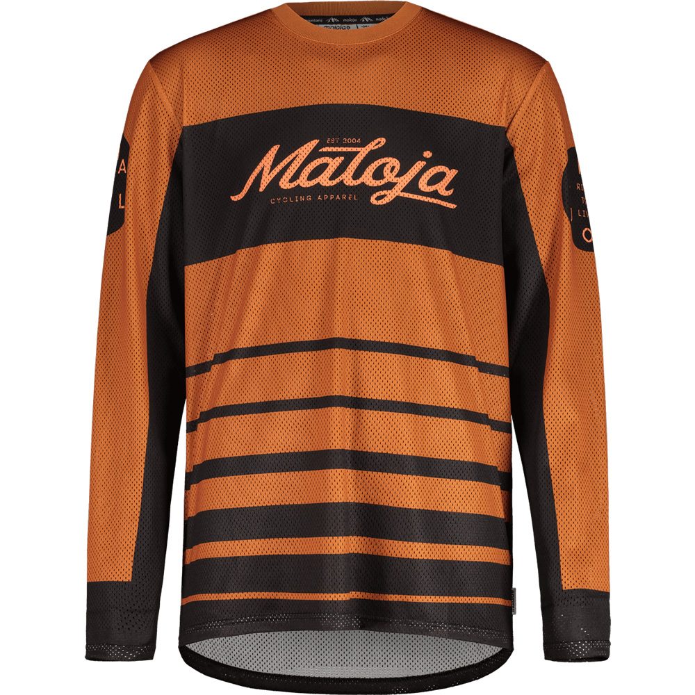 Maloja PellegrinoM. Bike Shirt Herren honey multi