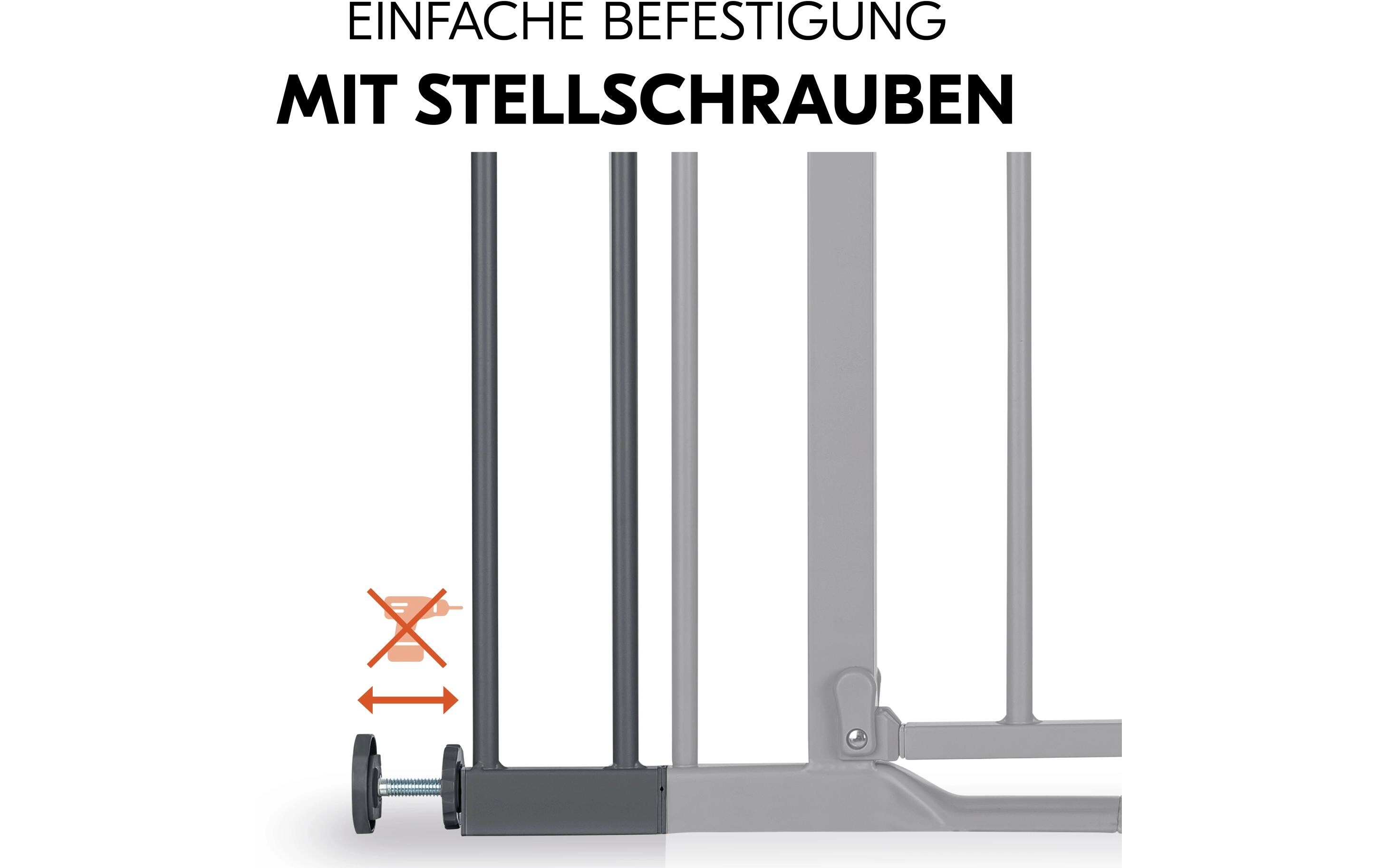 Verlängerung Safety Gate Extension 9 cm DunkelgrauVerlängerung für gängige Hauck Schutzgitter