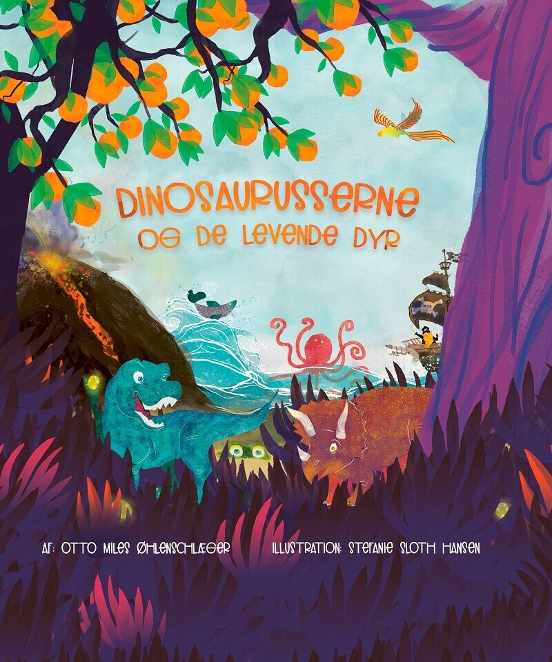 Dinosaurusserne Og De Levende Dyr - Otto Miles Øhlenschlæger - Bog