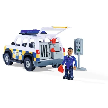 Simba Feuerwehrmann Sam Polizeiauto 4x4 mit Figur