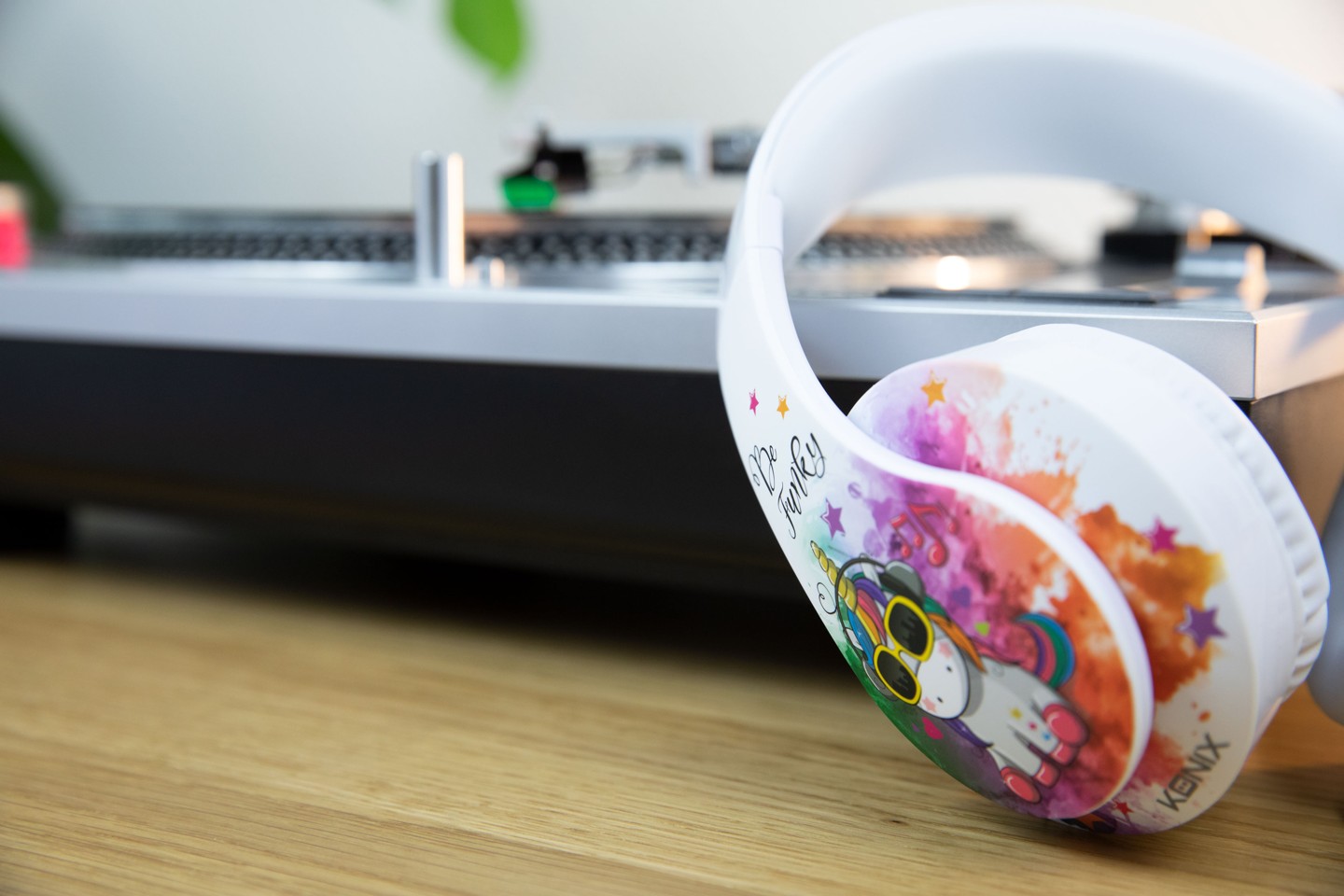Konix Unik Wired Universal Headset Be Funky