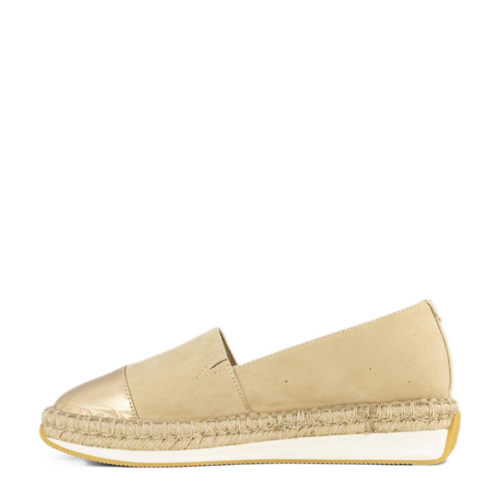ESPRIT espadrilles beige/goud