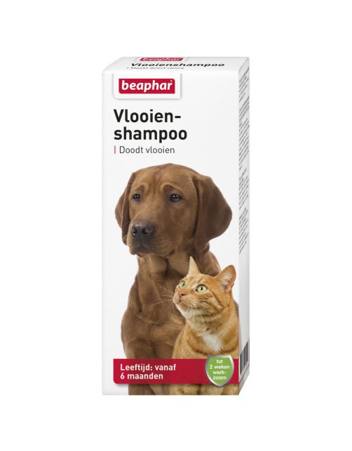Beaphar Vlooienshampoo Hond En Kat - Anti vlooienmiddel - 200 ml
