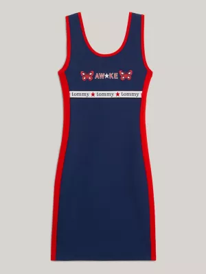 Vestido curto justo Tommy x Awaw NY