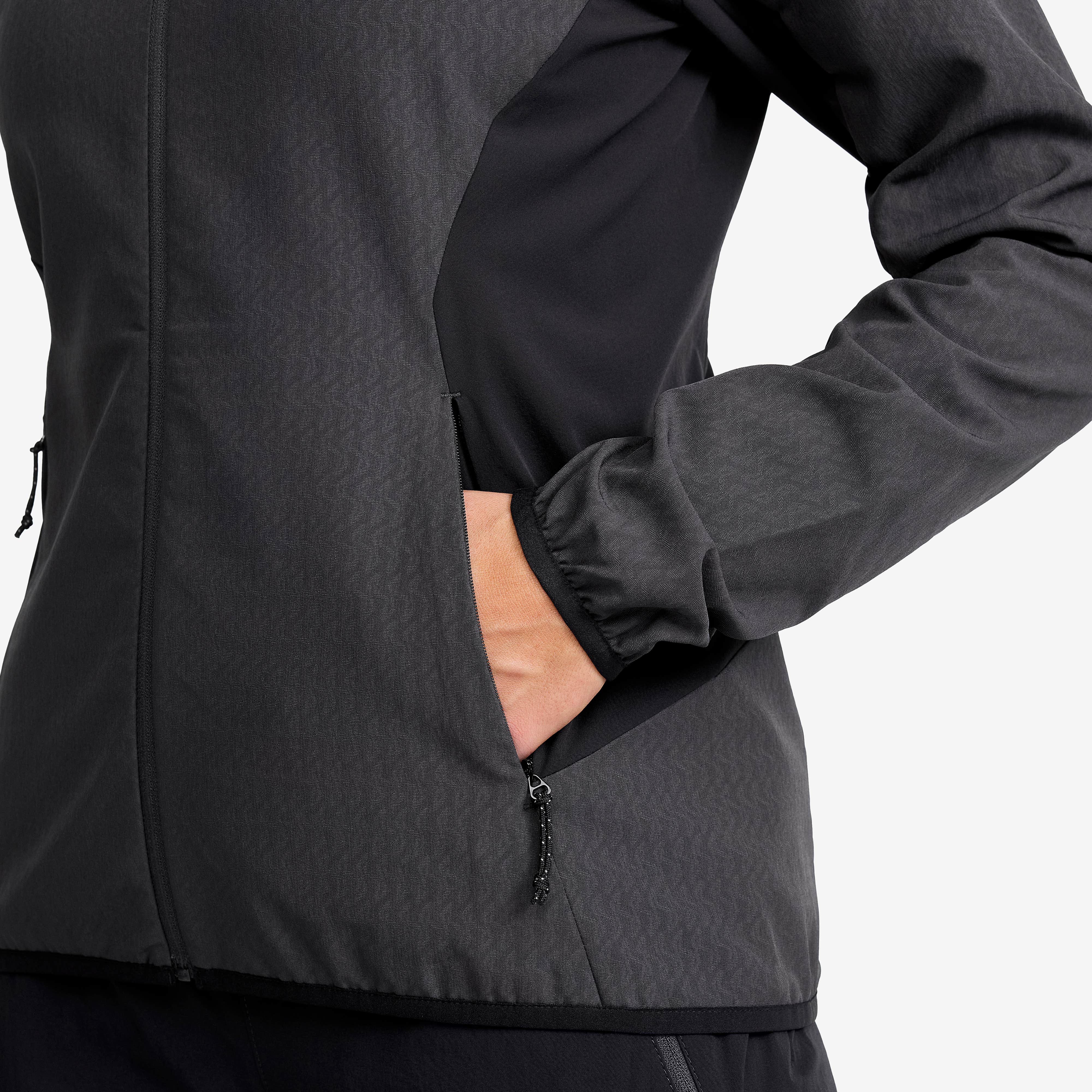 Distance Pro Wind Jacket Dame Anthracite/Black