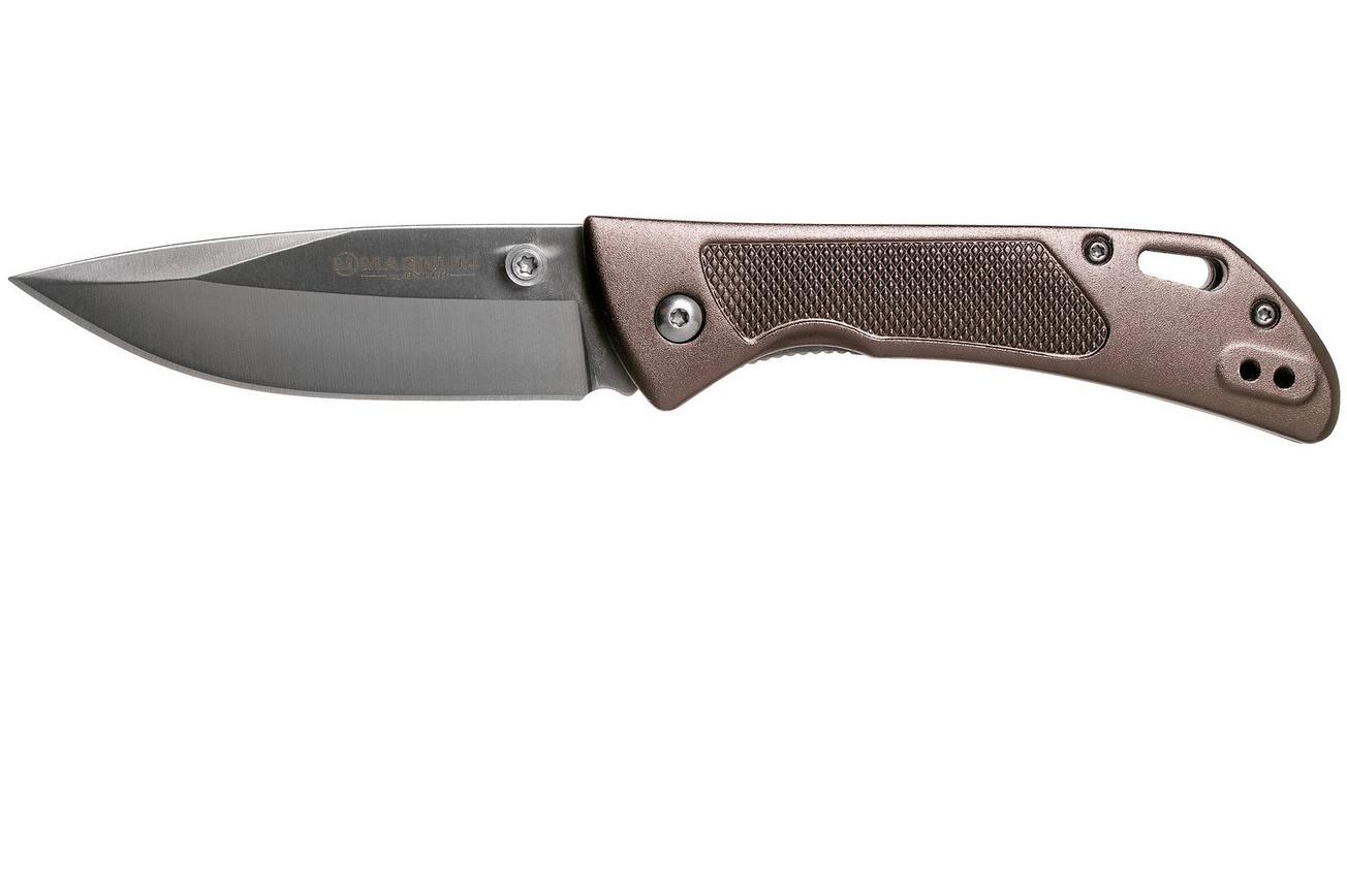 Böker Magnum Advance Checkering Dark Bronze 01RY303 zakmes