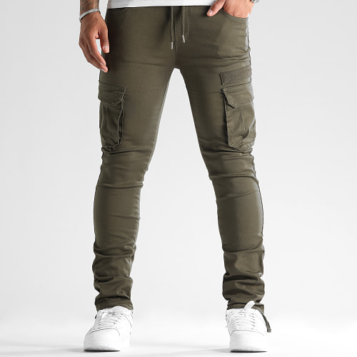 Pantalon Cargo 2545 Vert Kaki