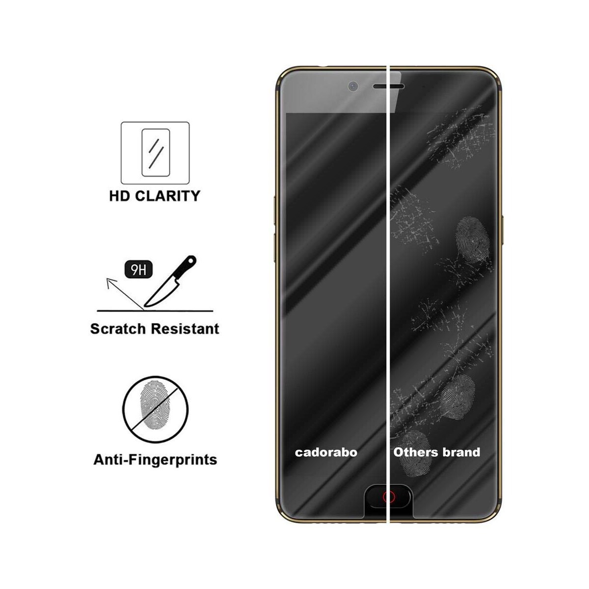 ZTE Nubia N2 Skjermbeskytter Skärmskydd