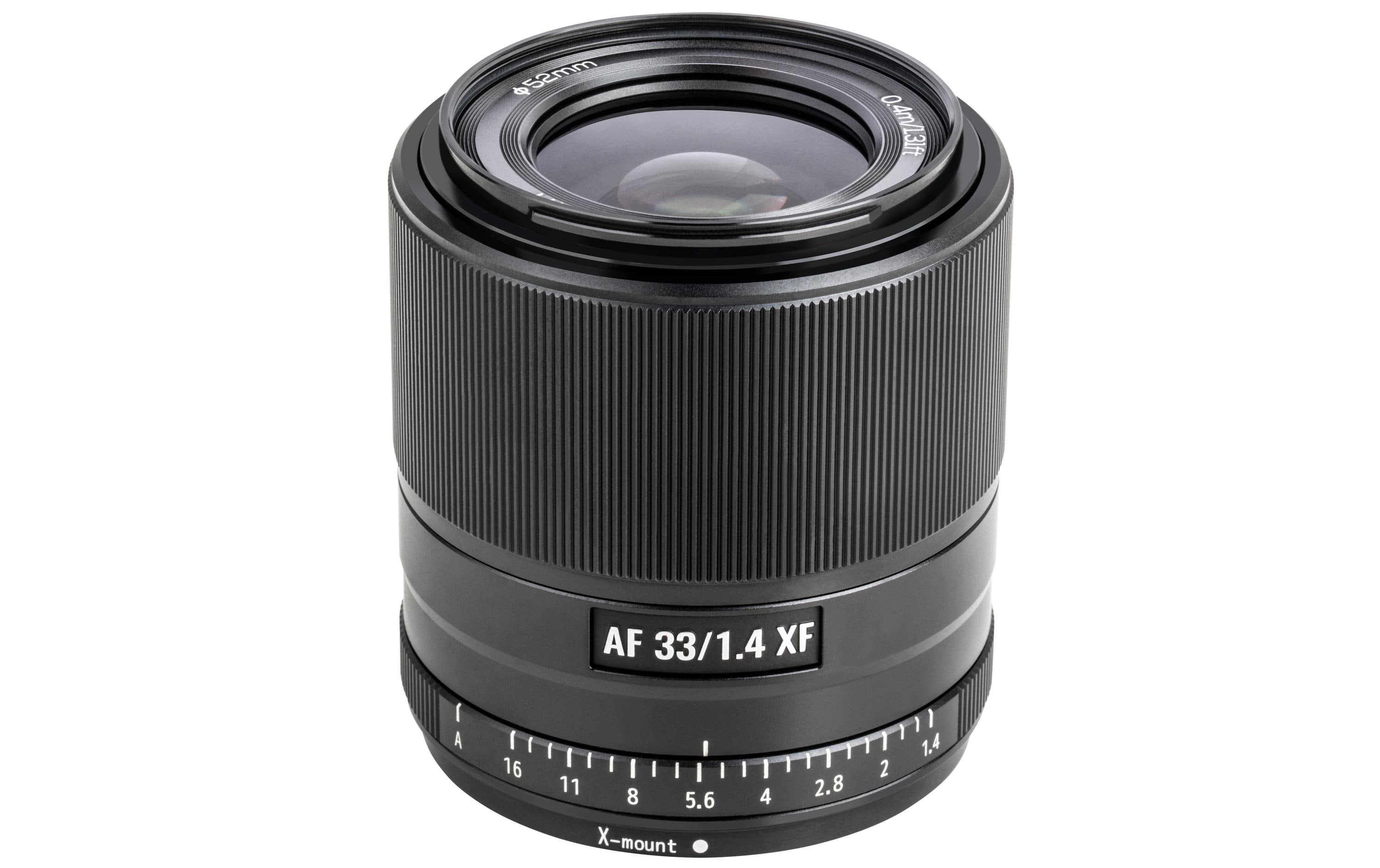 Festbrennweite AF 33mm F/1.4 – Fujifilm X-Mount<br>Festbrennweitenobjektiv mit hoher Lichtstärke und STM-Autofokusmotor