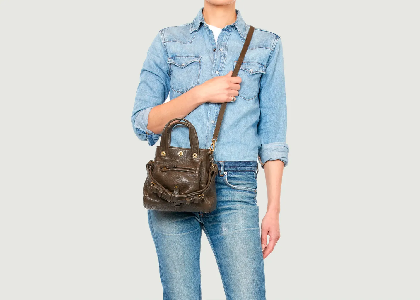 Sac en cuir bubble Billy Nano Jérôme Dreyfuss
