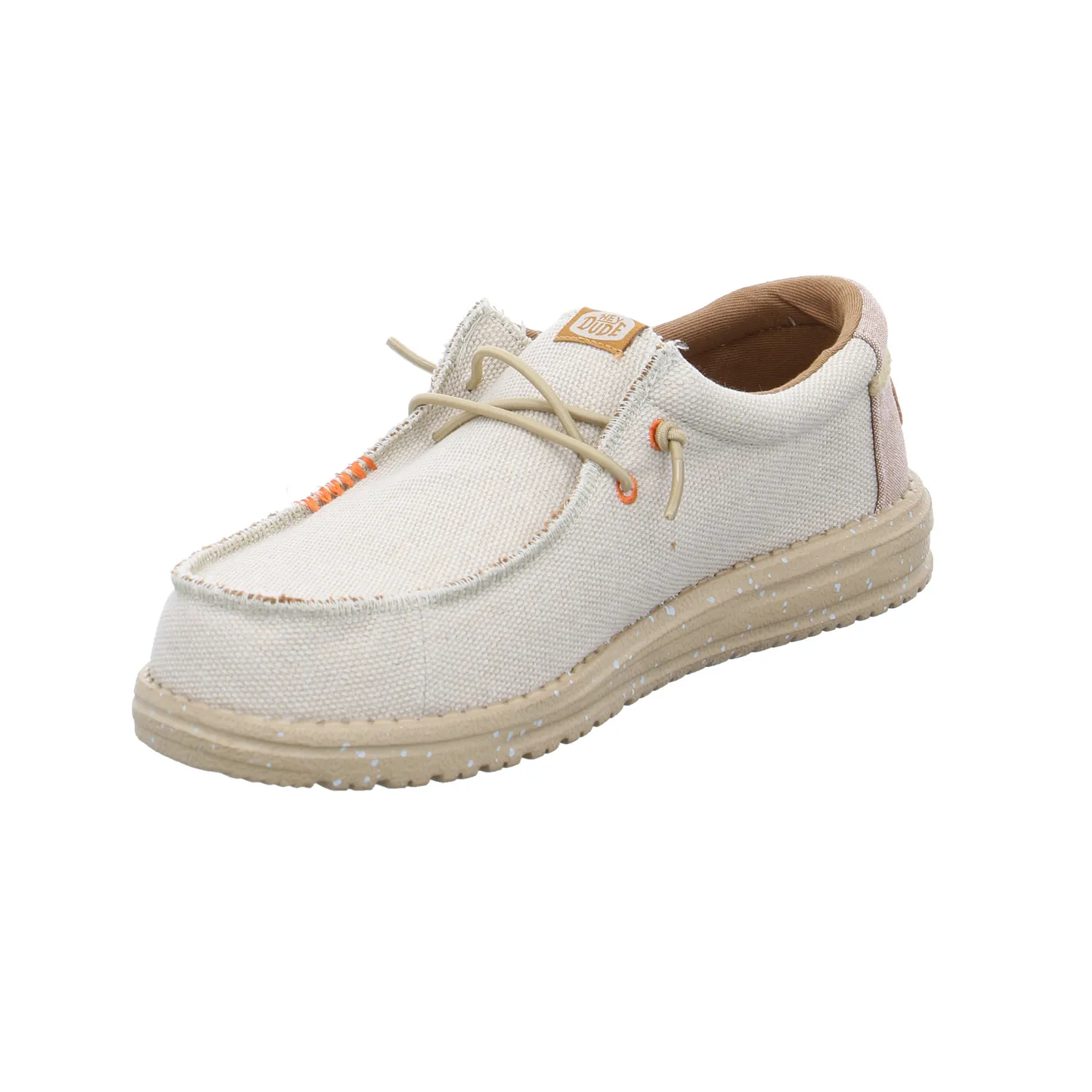 HEY DUDE Halbschuh Beige Textil