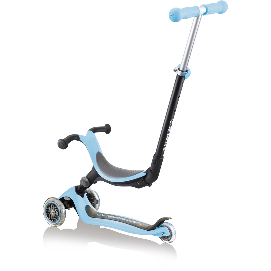GLOBBER GO-UP 4-in-1 FOLDABLE LIGHTS mit Leuchtrollen, pastellblau