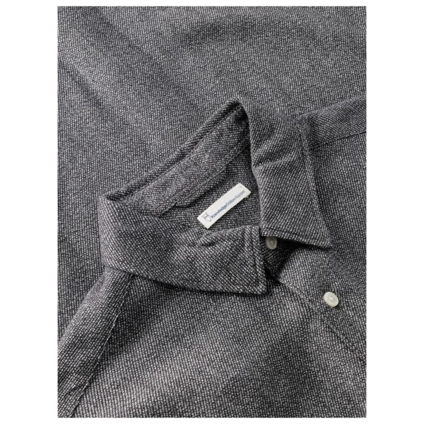 KnowledgeCotton Apparel - Regular Fit Dobby Look Shirt - Chemise