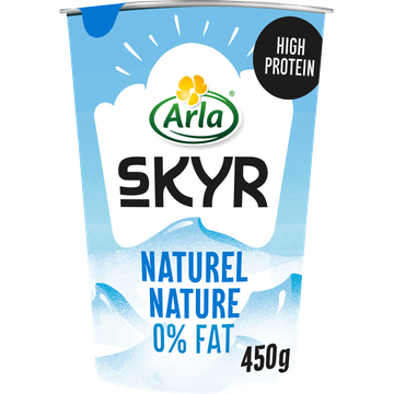 Arla Skyr Naturel Yoghurt 0% vet 450g
