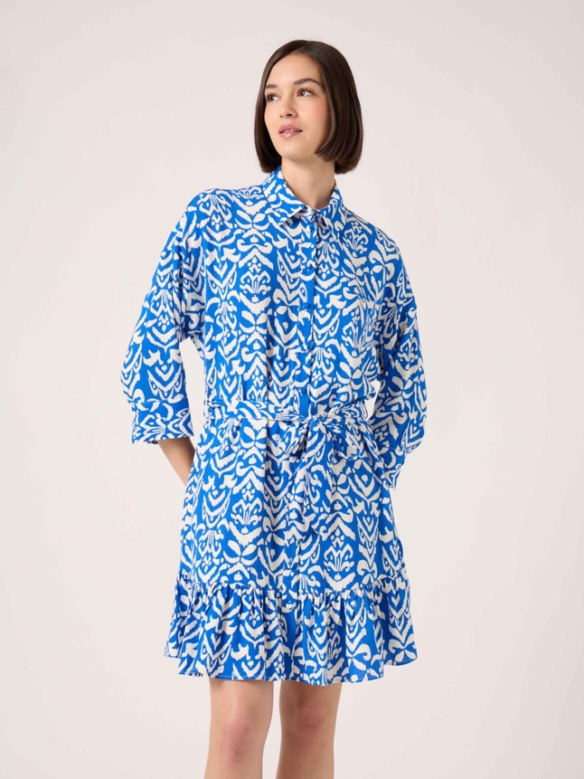 Robe chemise imprimée