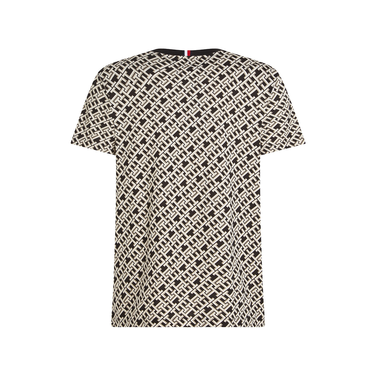 Camiseta TOMMY HILFIGER com gola redonda e estampa monotipia.