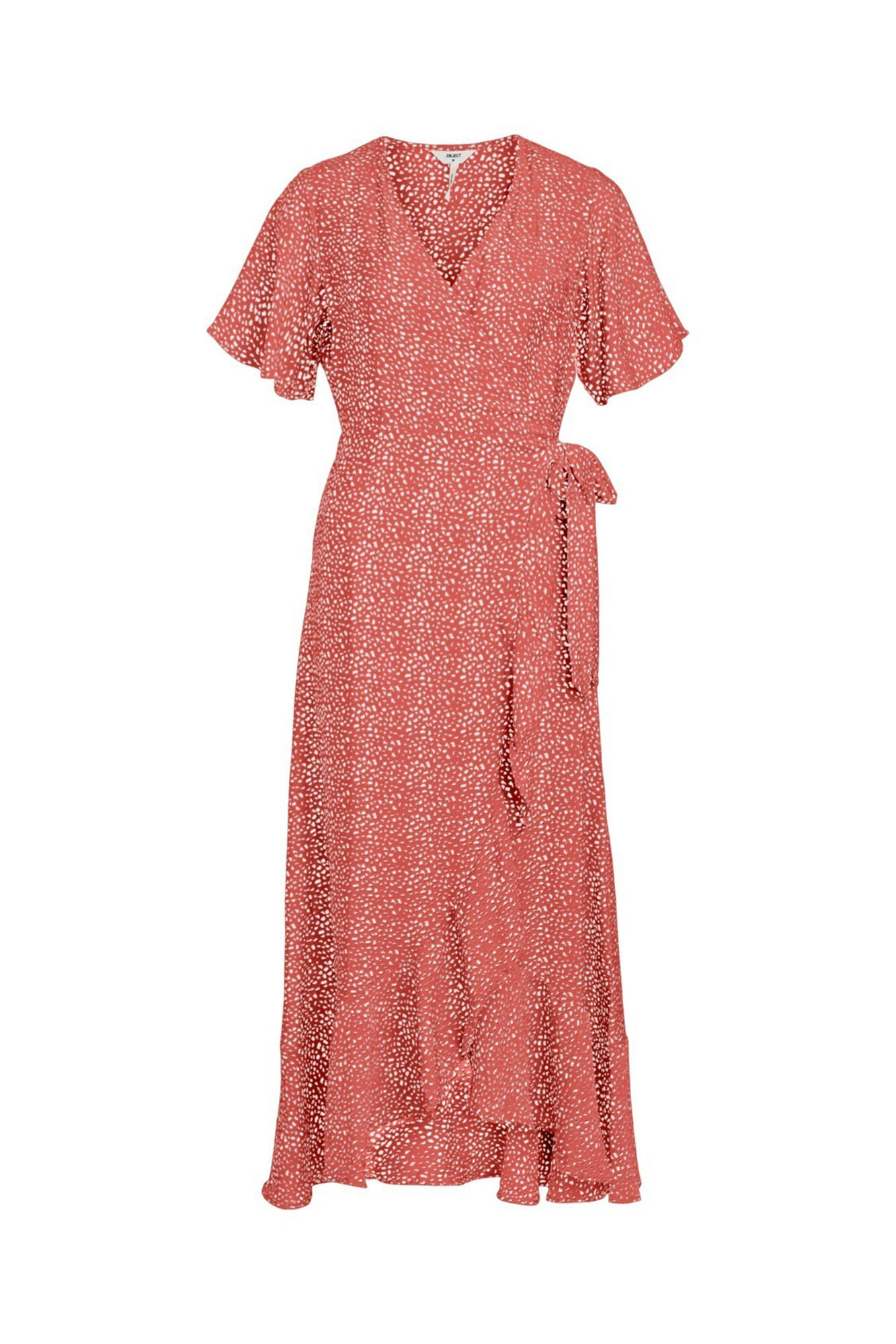 Vestido longo Ecovero - Laranja