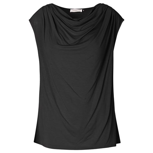 Rosemunde Waterfall T-shirt, Black, XS