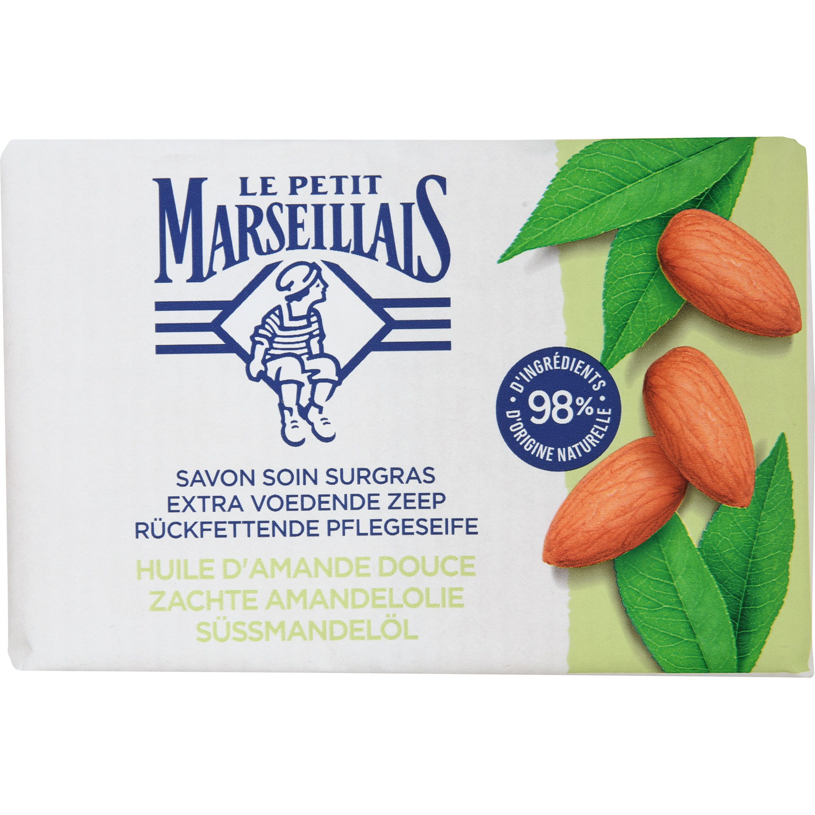 Le petit Marseillais Blockseife Süssmandel 2 x 100 g