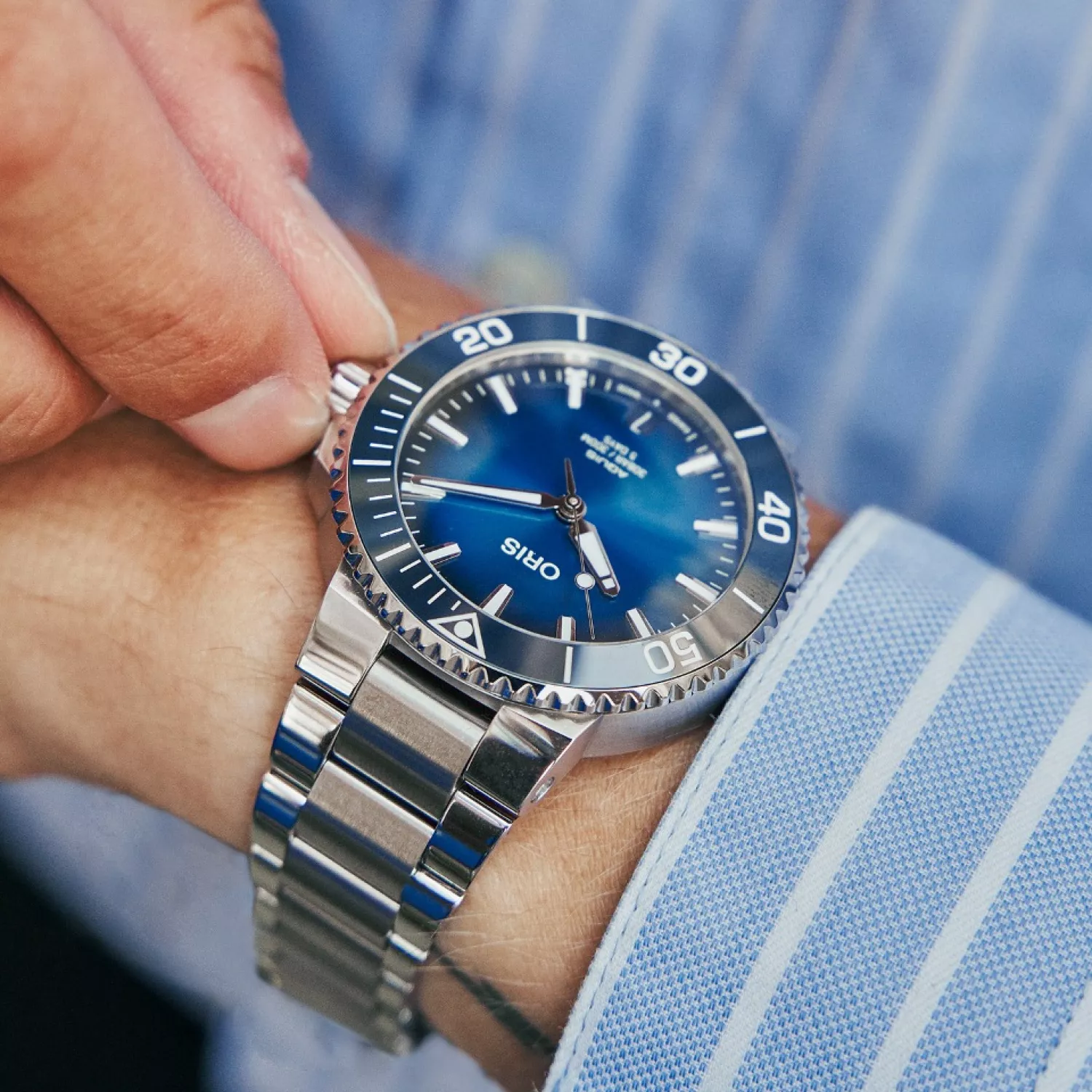 ORIS Aquis Date Cal. 400 41,5mm 01-400-7769-4135-07-8-22-09PEB
