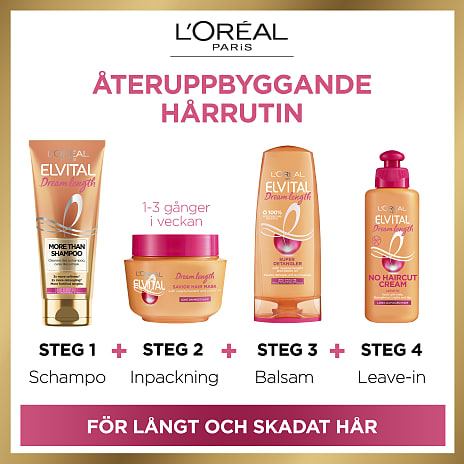 Hårkur m. keratin og castorolie langt og skadet hår