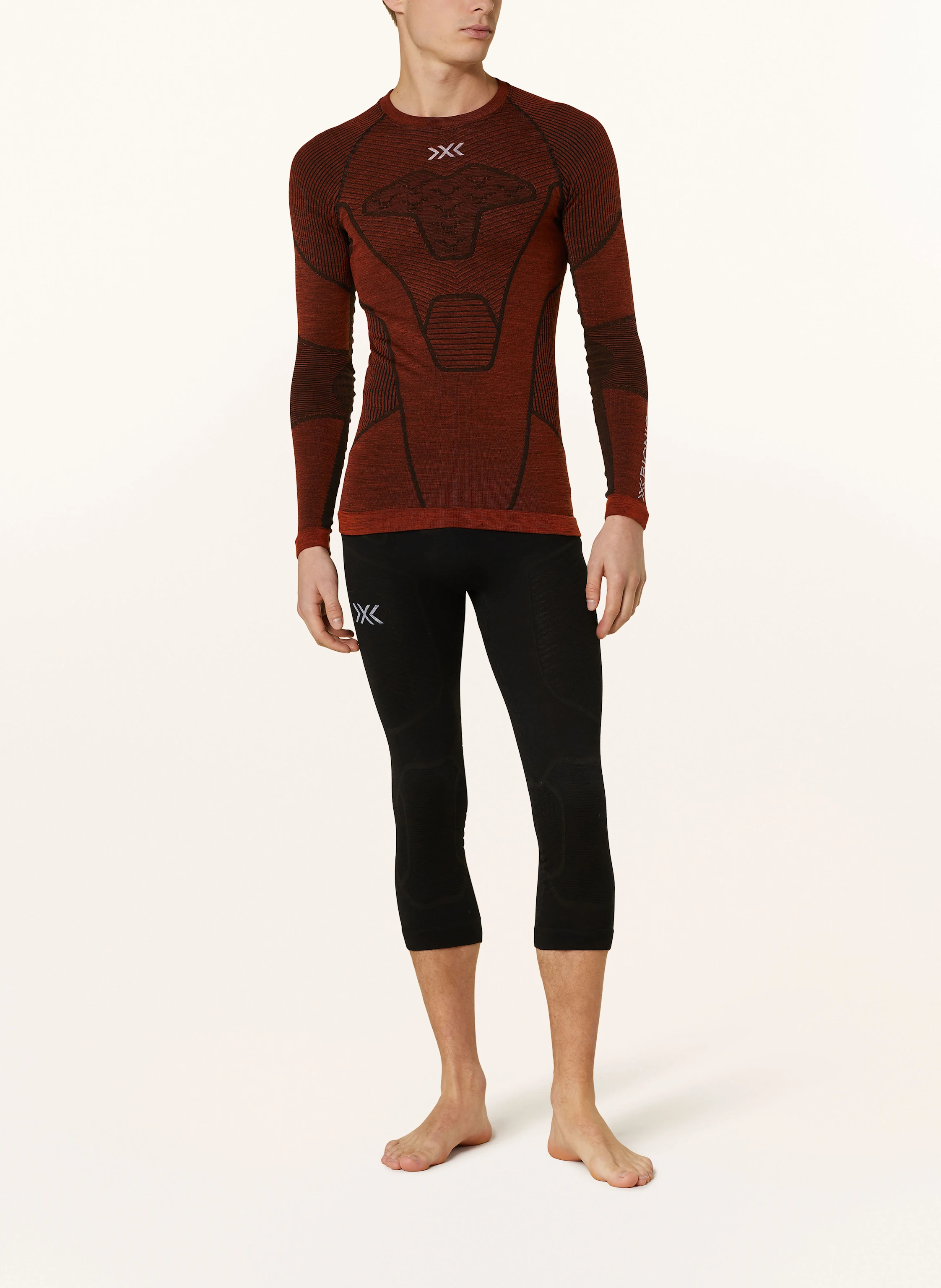 X-BIONIC Funktionswäsche-Hose SYMBIO MERINO mit verkürzter Beinlänge