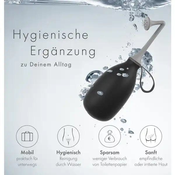 Po-Dusche Intim-Dusche COAL