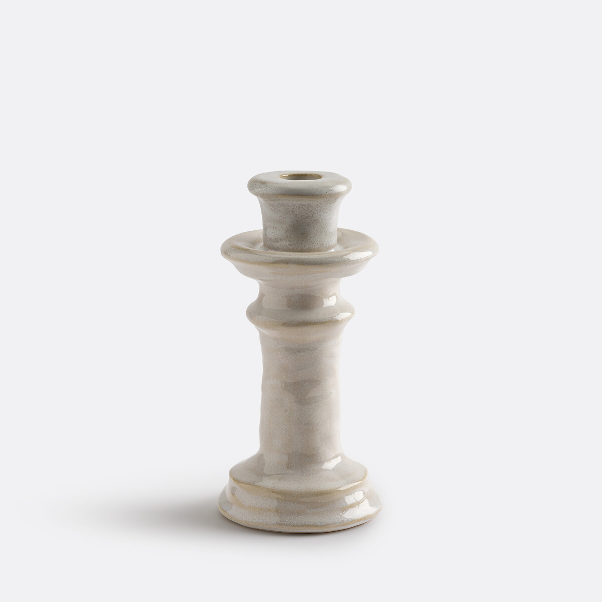 LA REDOUTE INTERIEURS<br>Castiçal de cerâmica Alt.19,5 cm Thodri