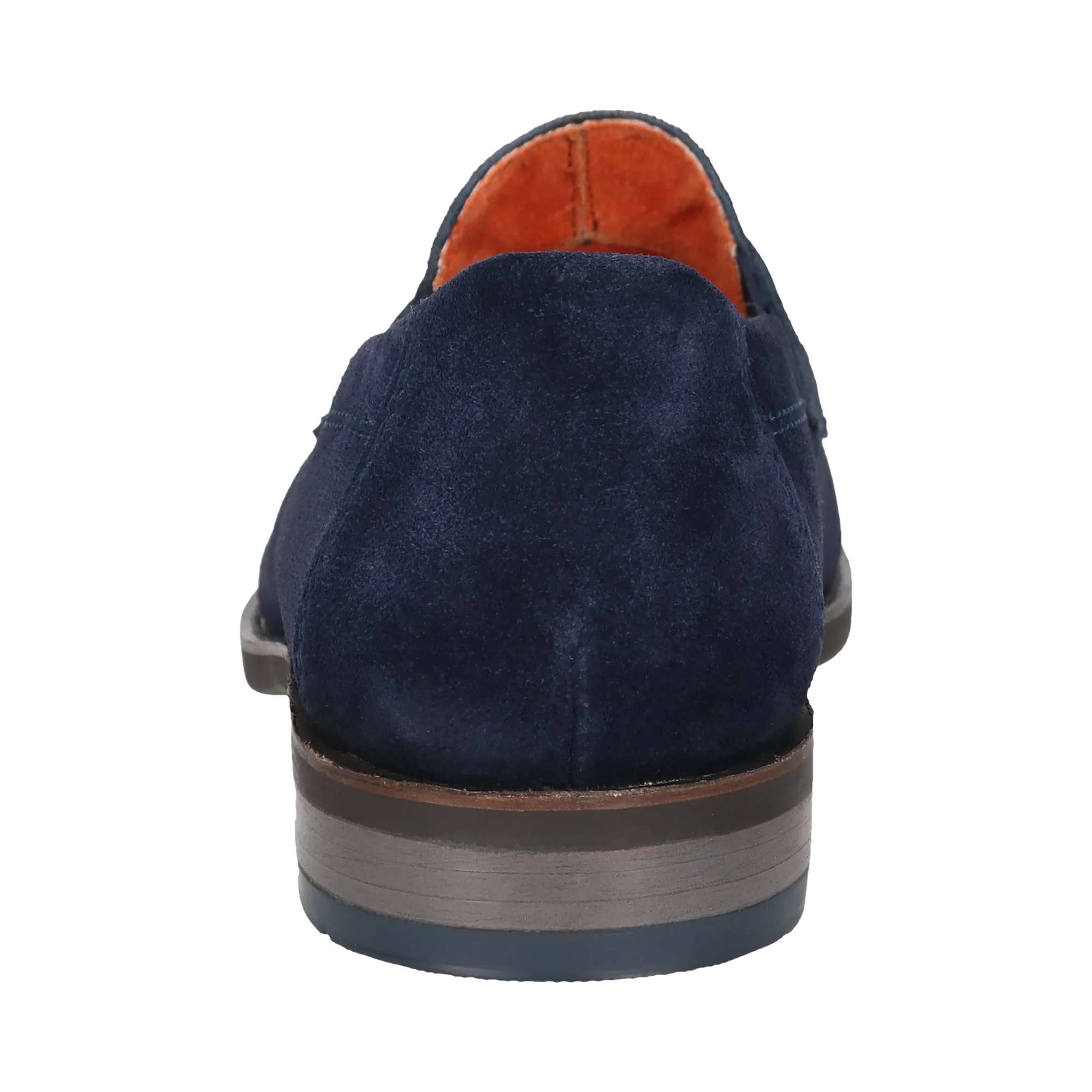 Leder Slip on blau