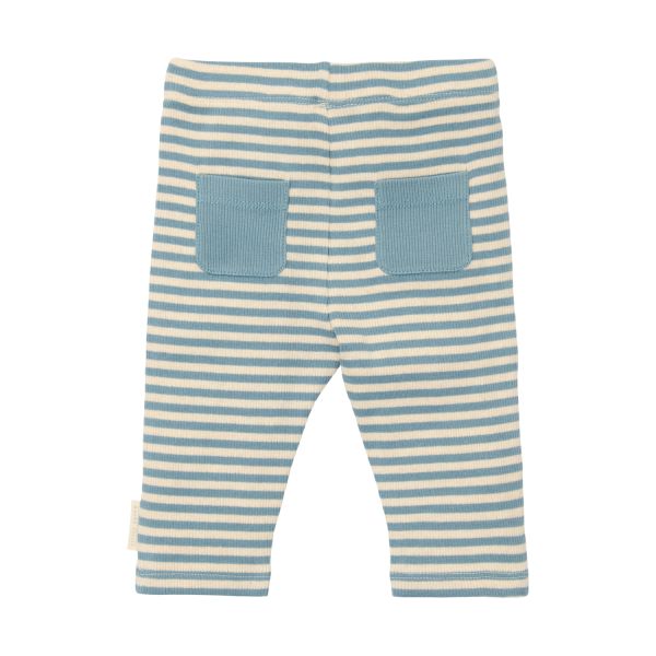 Little Dutch Stripe Broekje - Stone Blue