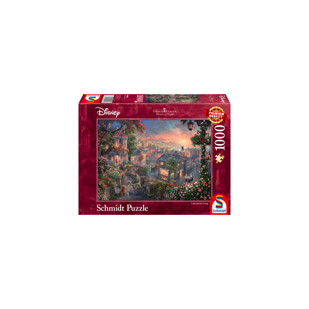 Puzzle -   La Belle et le Clochard - 1000 Pièces