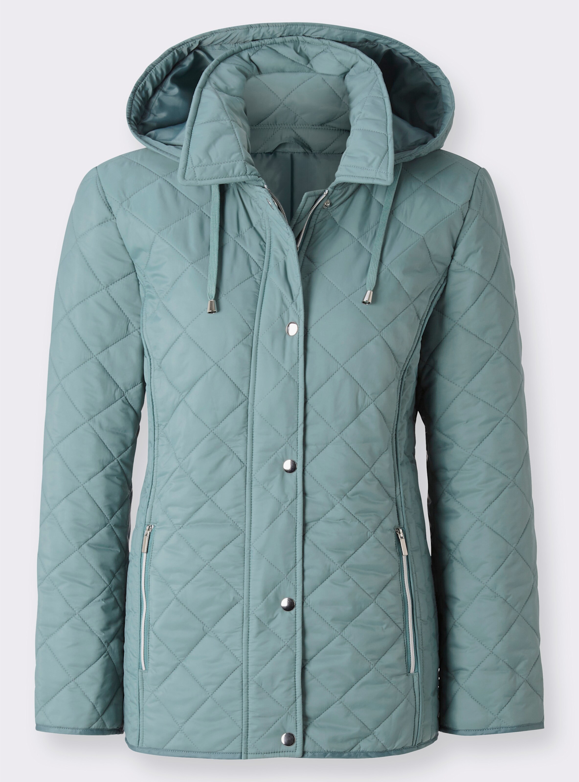 Winterjacke mit Schlingenknopf-Verschluss