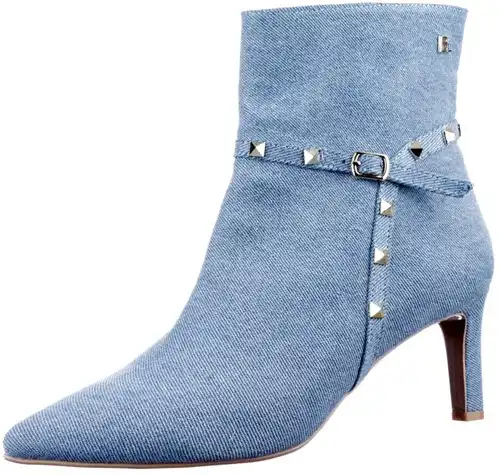 Babouche jeans G-Love -33 - maat 44 enkellaars jeans - maat 44 Calandschoen