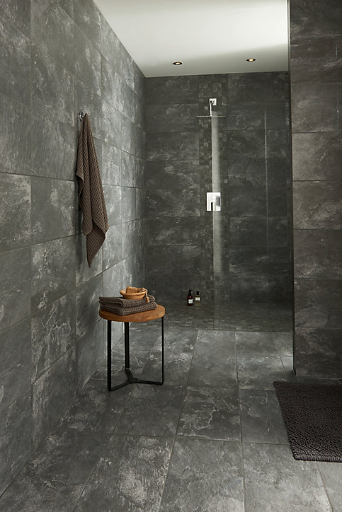 Plinthe anthracite 8 x 60 cm Shaded (vendue à la pièce)