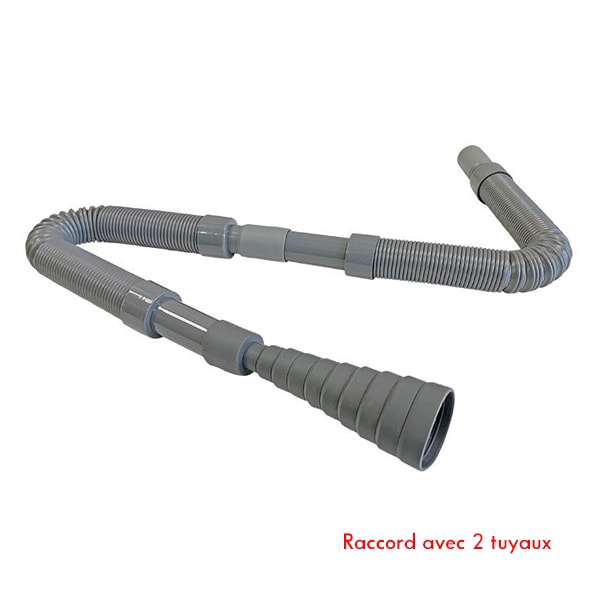 Tuyau évacuation des eaux usées 3M et adaptateur