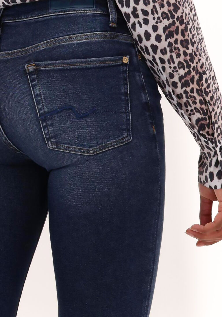 7 FOR ALL MANKIND donkerblauwe 7 for all mankind slim fit jeans roxanne luxe vintage