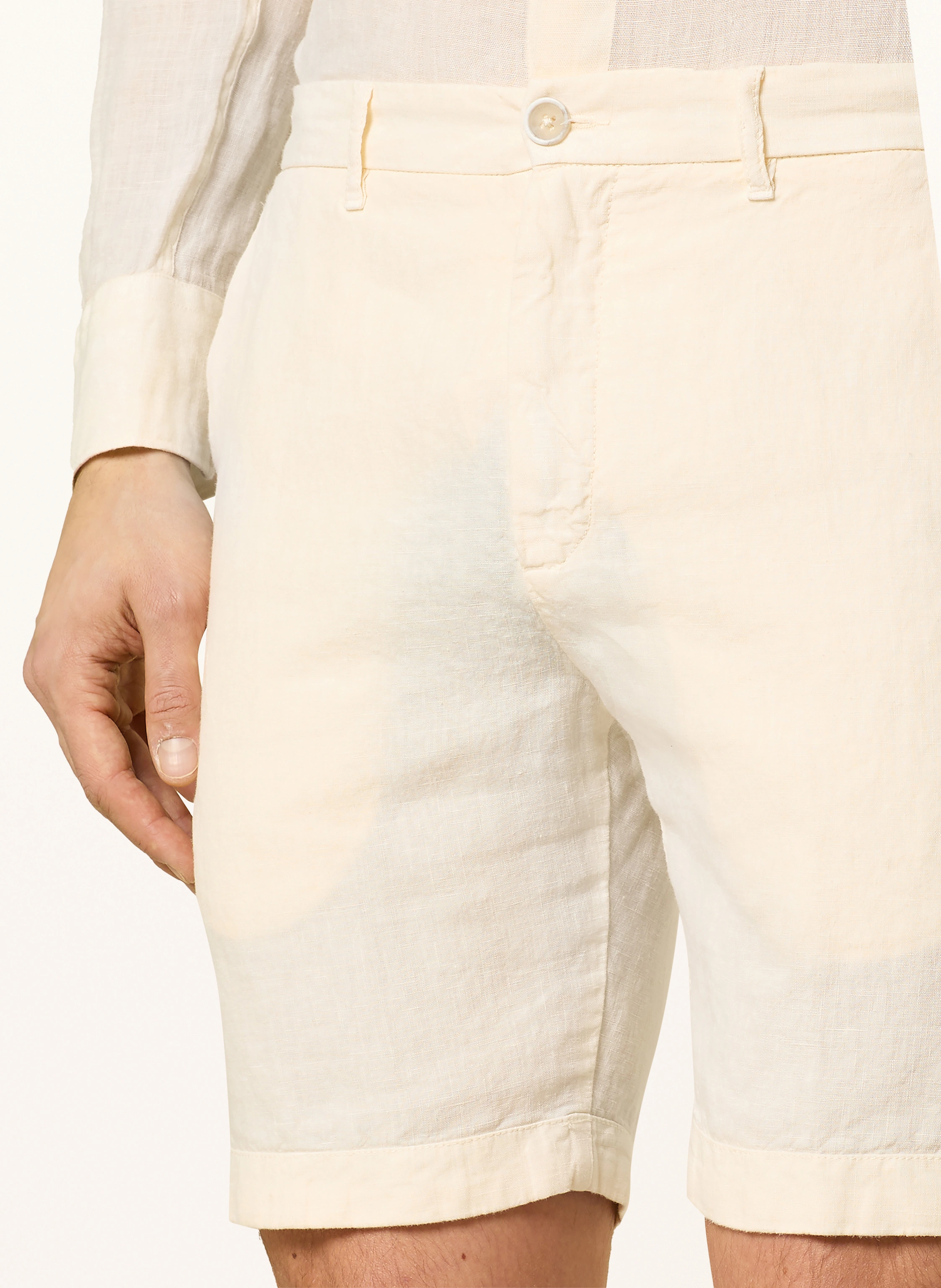 120%lino Leinenshorts