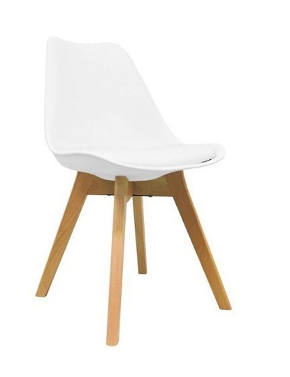 Lulea White Chair