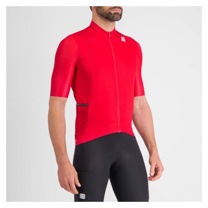 Maillot Manches Courtes Sportful Supergiara Rouge