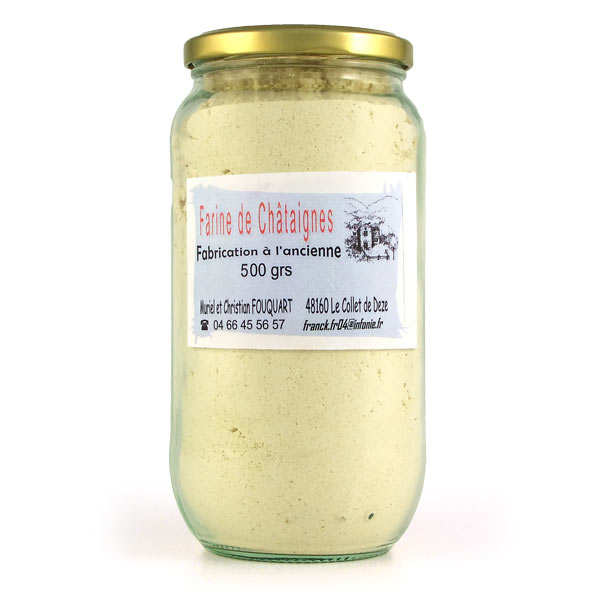 Farine de châtaigne artisanale des Cévennes - Muriel et Christian Fouquart