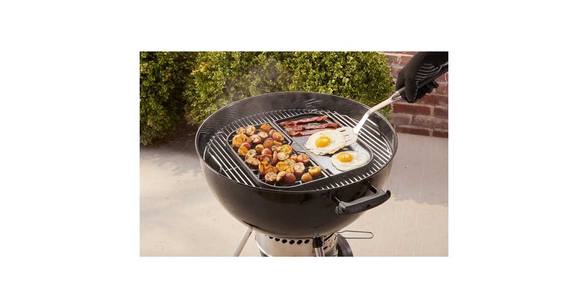 WeberGrill- & Bakplaat grillplaat  (Zwart)