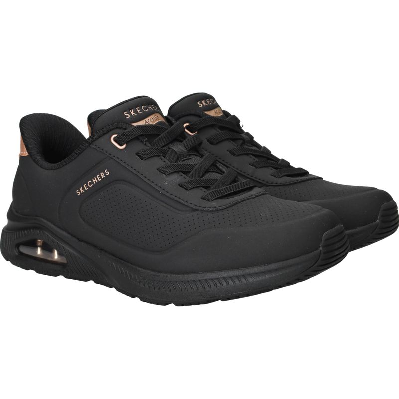 Skechers Arch Fit Uno Sneakers Zwart Dames