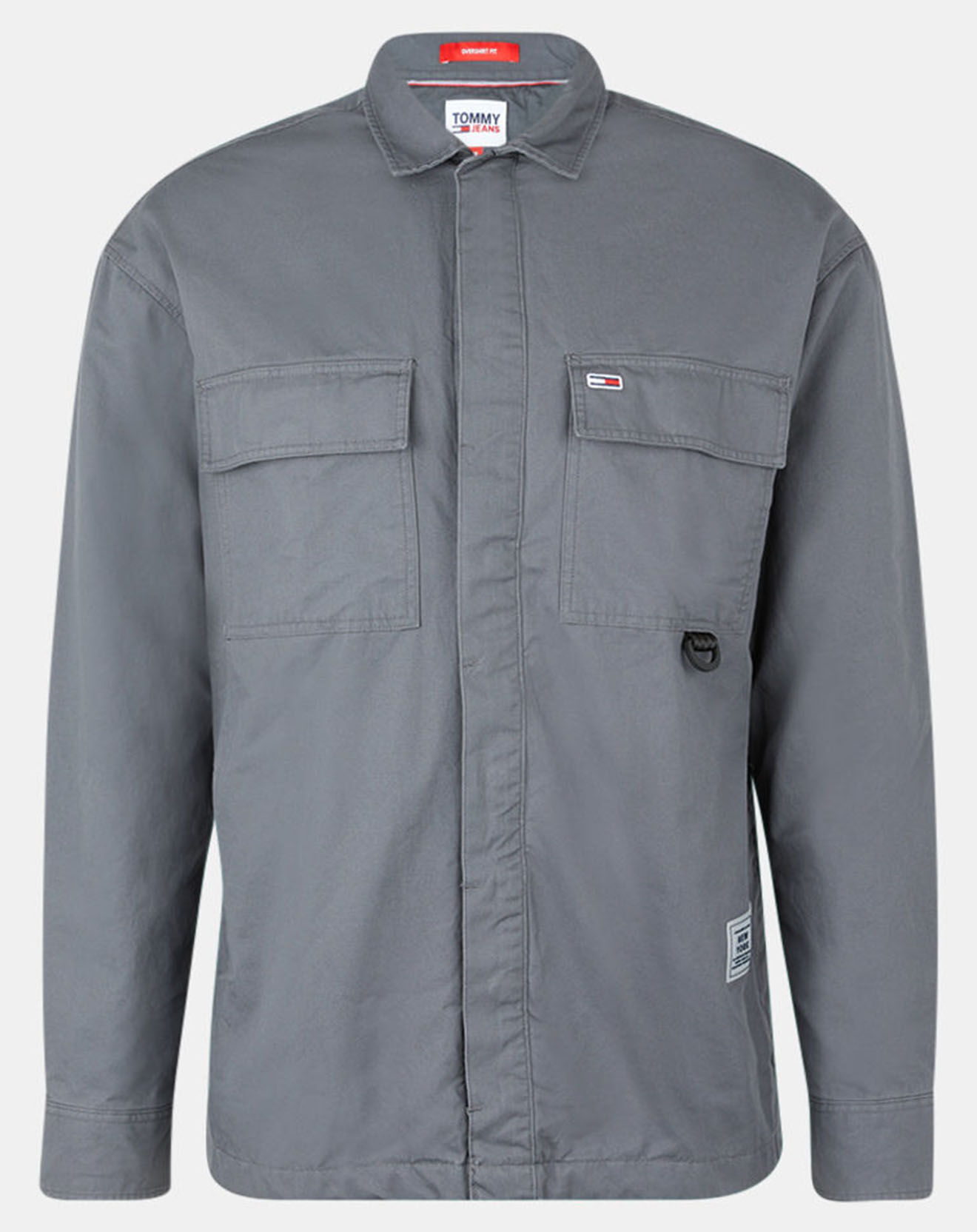 Tommy Jeans Surchemise droite Workwear grise